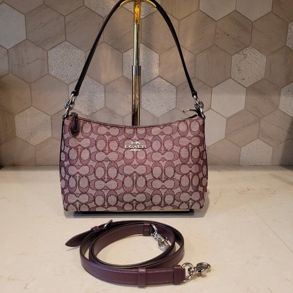 Coach Bags Coach Lewis Shoulder Crossbody Bag In Signature Jacquard